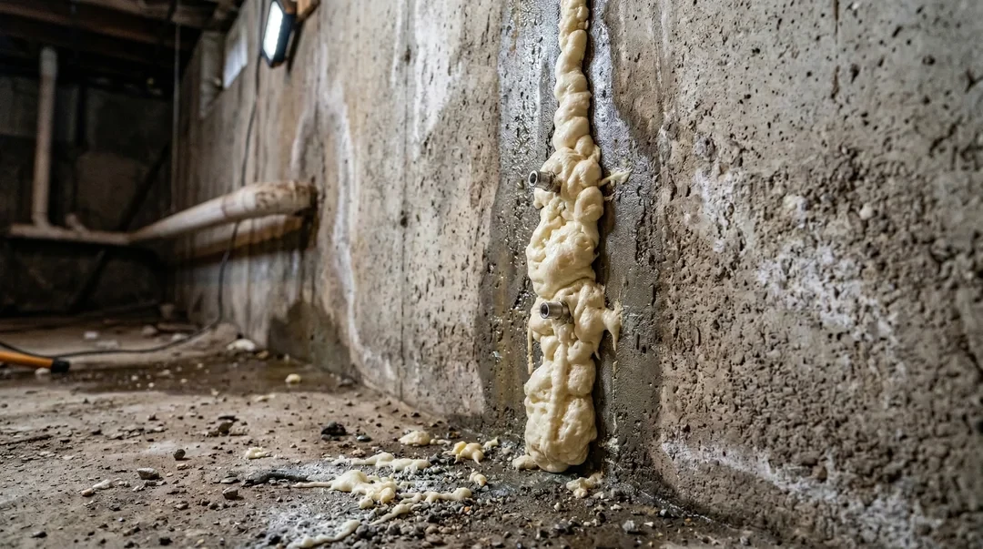 Case Study: Waterproofing a Crawlspace with Polyfoam Grout