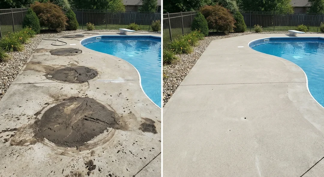 Polyfoam Injection vs. Mudjacking: The 'Invisible' Solution for Pool Decks and Patios