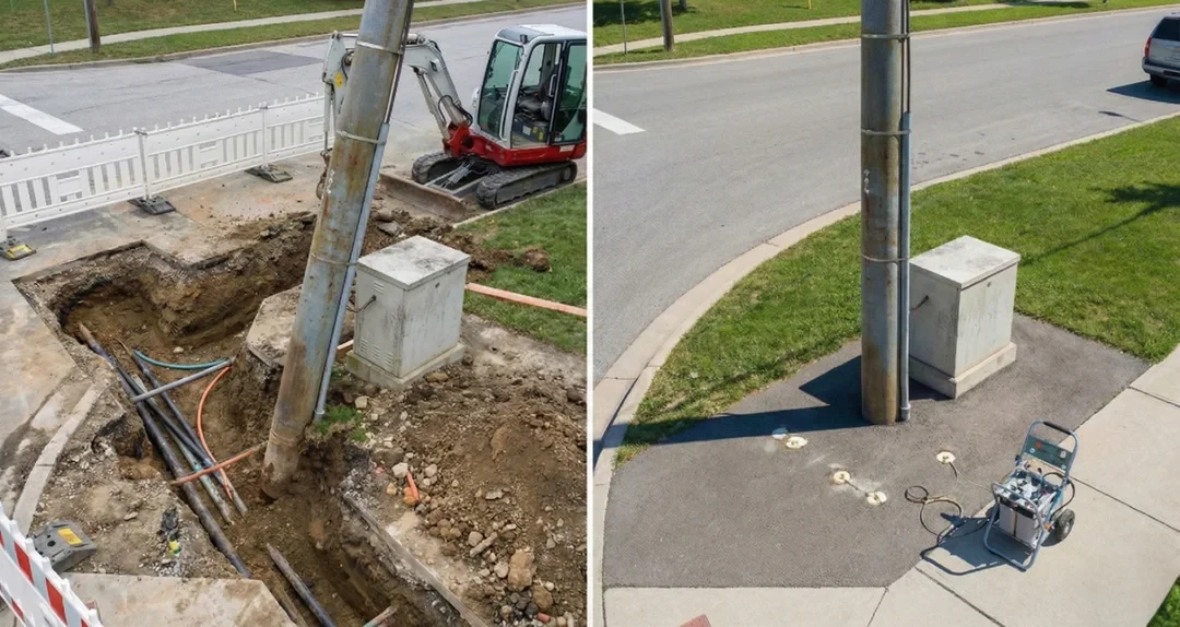 Why Polyfoam Grout Beats Traditional Excavation for Utility Infrastructure