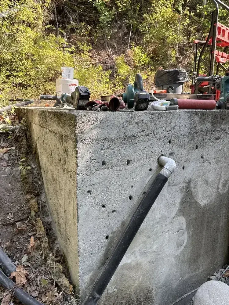 Boston Bar Water Tank Restoration - 7
